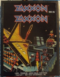 Zaxxon (Sega) Box Art