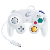 Nintendo GameCube Controller (Smash Bros. White) Box Art