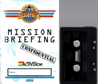 After Burner (cassette) Box Art