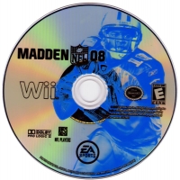 Madden NFL 08 Box Art