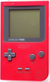 Nintendo Game Boy Pocket (Red) Box Art