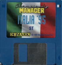 Championship Manager Italia '95 Box Art