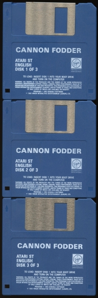 Cannon Fodder Box Art