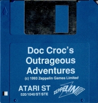 Doc Croc's Outrageous Adventures! Box Art