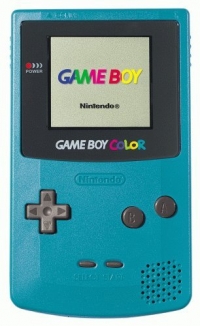 Nintendo Game Boy Color (Teal) [NA] Box Art