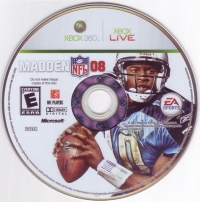 Madden NFL 08 Box Art