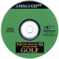 Nick Faldo's Championship Golf (quad jewel case) Box Art
