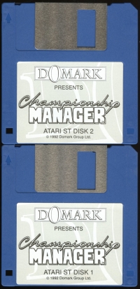 Championship Manager Box Art