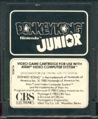 Donkey Kong Junior Box Art