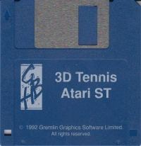 International 3D Tennis - GBH Box Art