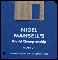 Nigel Mansell's World Championship Box Art