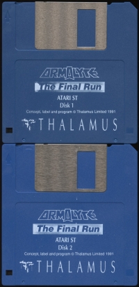 Armalyte: The Final Run Box Art
