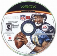 Madden NFL 08 Box Art