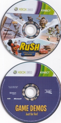 Kinect Rush: A Disney-Pixar Adventure Box Art