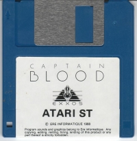 Captain Blood (Exxos disk) Box Art