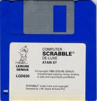 Computer Scrabble de Luxe Box Art