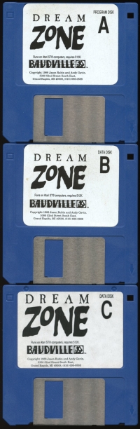 Dream Zone Box Art