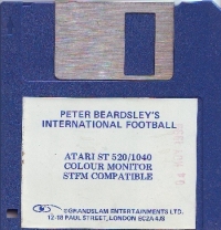 Peter Beardsley's International Football Box Art