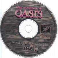 Legend of Oasis, The Box Art