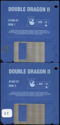 Double Dragon II: The Revenge Box Art