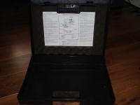 Sega Master System Sales Representative carry case (black) Box Art