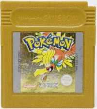 Pokémon Gold Version Box Art