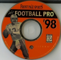 Front Page Sports: Football Pro '98 Box Art
