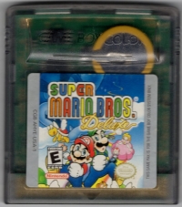 Super Mario Bros. Deluxe (black ESRB) Box Art