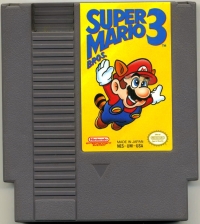 Super Mario Bros. 3 (Bros. text left) Box Art