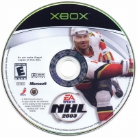 NHL 2003 Box Art