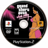 Grand Theft Auto: Vice City (Manufactured and printed in the U.S.A.) Box Art