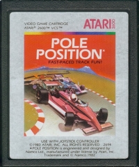 Pole Position (silver label) Box Art