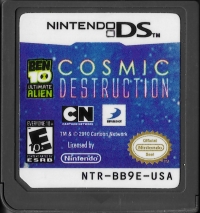 Ben 10 Ultimate Alien: Cosmic Destruction Box Art