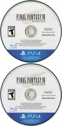 Final Fantasy VII Remake Box Art