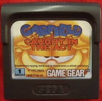 Garfield: Caught in the Act Box Art