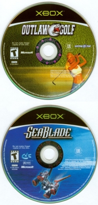 Outlaw Golf / SeaBlade Box Art