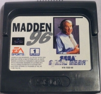 Madden 96 Box Art