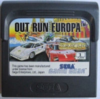 OutRun Europa Box Art