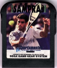 Pete Sampras Tennis Box Art