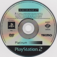 Dead or Alive 2 - Platinum (ELSPA) Box Art