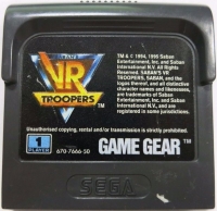VR Troopers Box Art