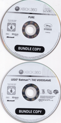Pure / Lego Batman: The Videogame Box Art