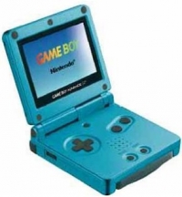 Nintendo Game Boy Advance SP (Surf Blue Version) Box Art