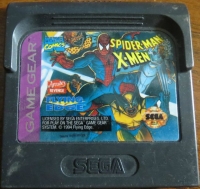 Spider-Man and the X-Men in Arcade's Revenge Box Art