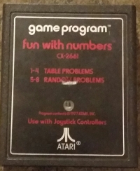 Fun With Numbers (Text Label) Box Art