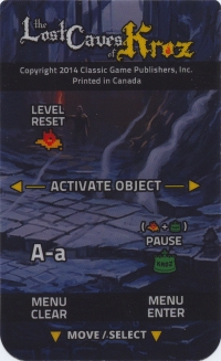 Lost Caves of Kroz, The Box Art