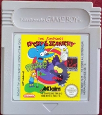 Itchy & Scratchy in Miniature Golf Madness Box Art