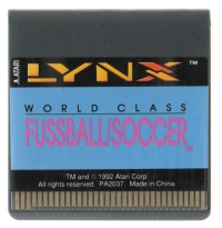 World Class Fussball/Soccer Box Art