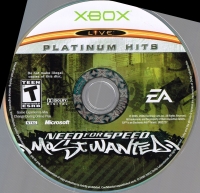 Need For Speed:  Most Wanted - Platinum Hits Box Art