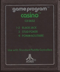 Casino (text label) Box Art